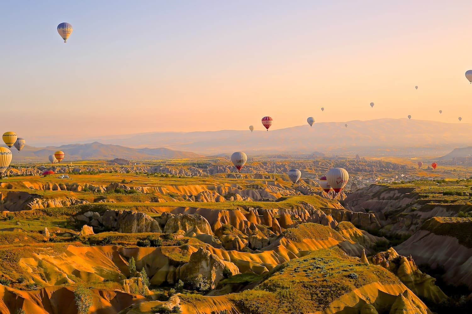 Hot Air Balloons in the sky