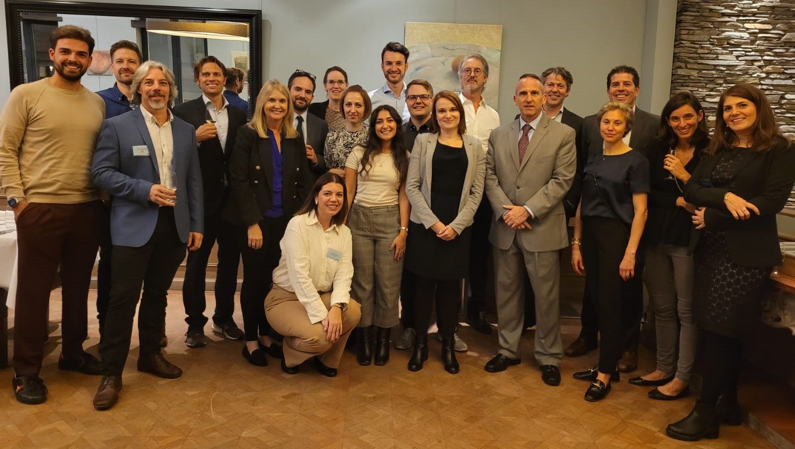 Brussels 2022 Seller Advocacy Day Closing Dinner Group Picture