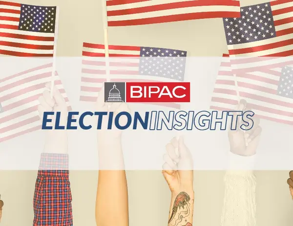 BIPAC logo with United States flags